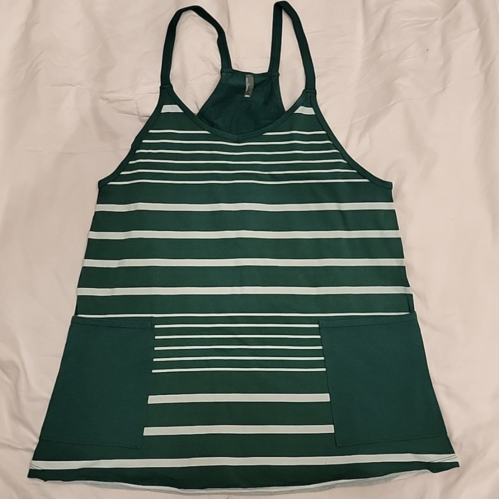 Free People Movement Hot Shot Printed Mini Dress in Spring Green NWOT